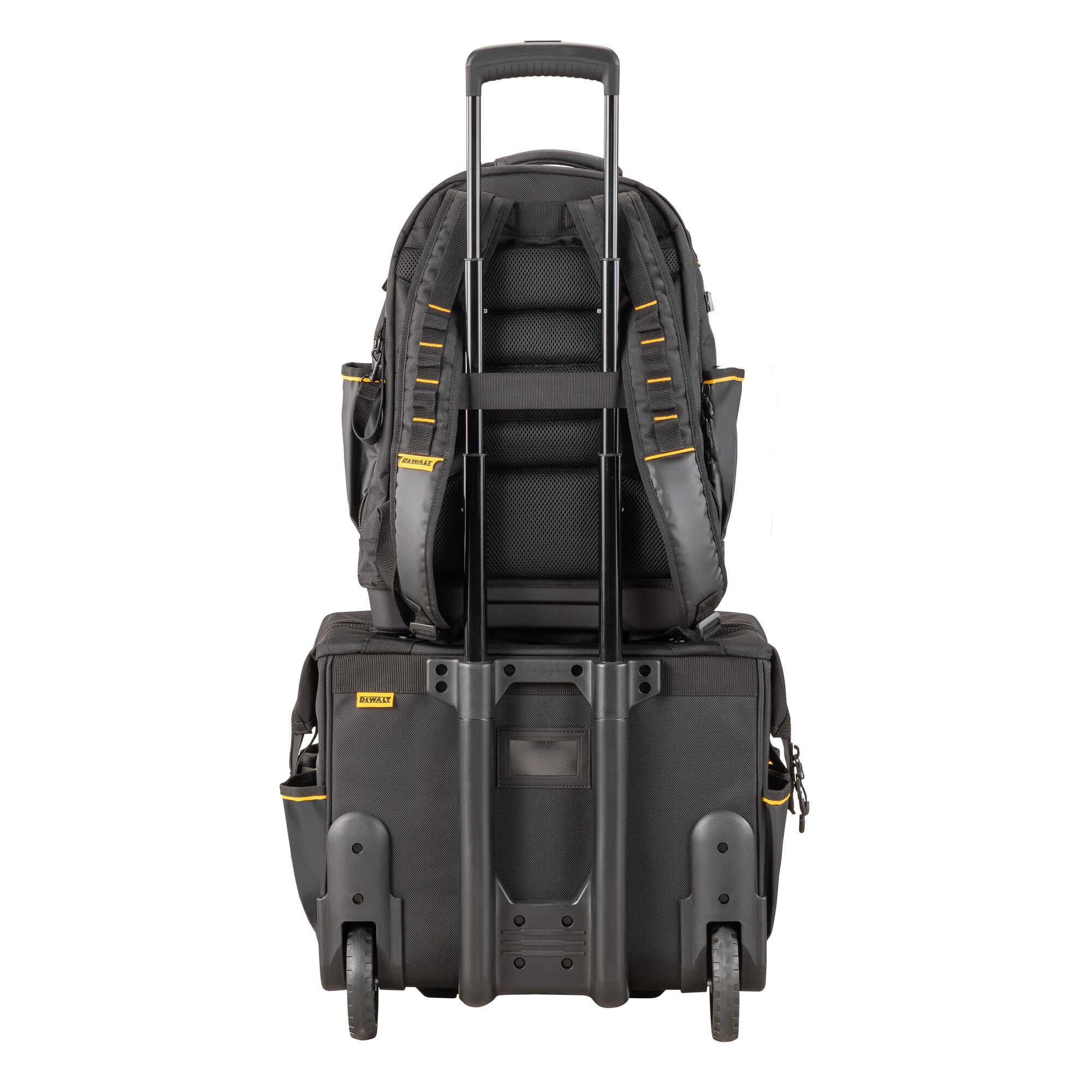 Back view of Dewalt Pro Backpack