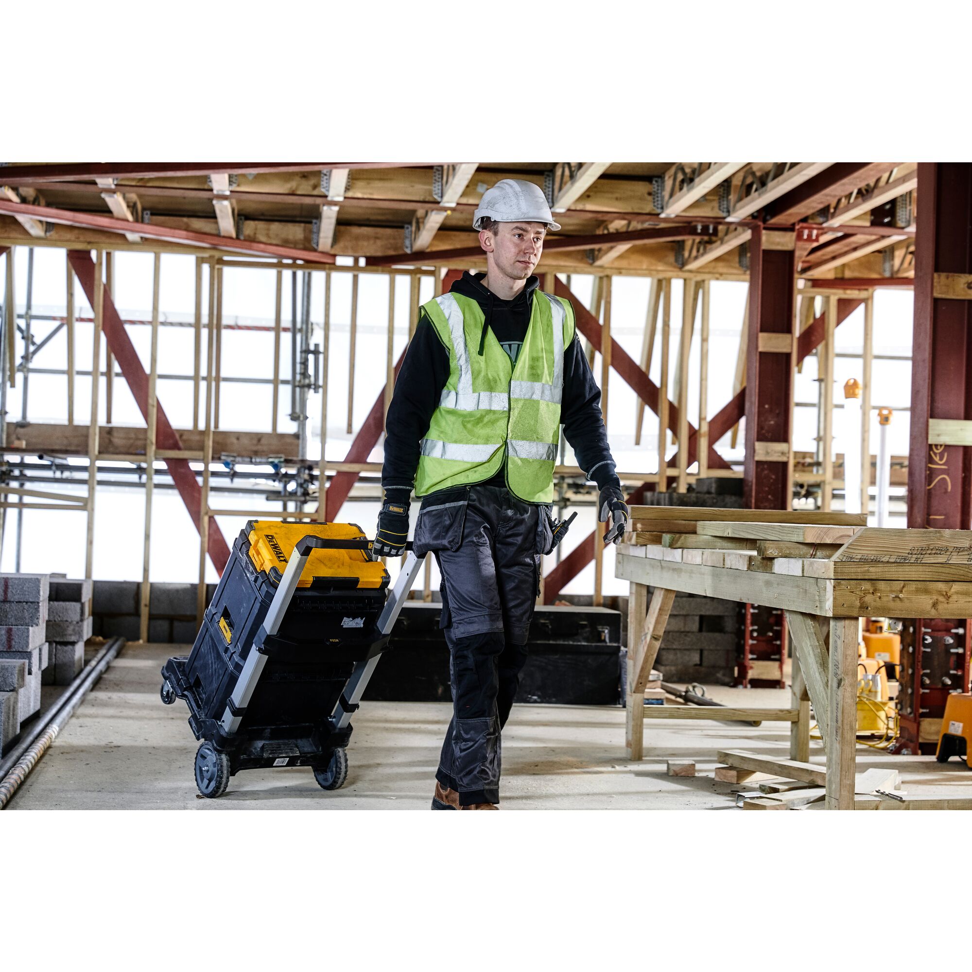 ティースタック バインダー クリップボード DWST82732-1, イエロー