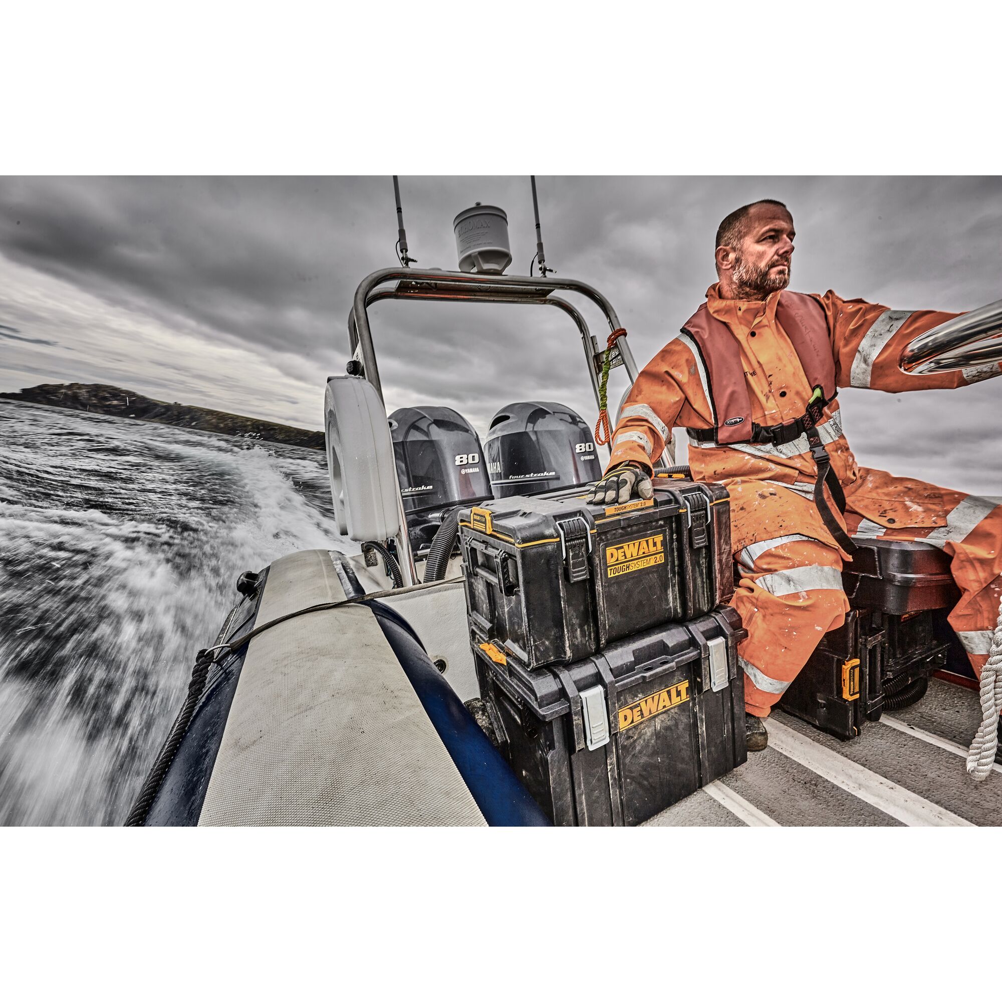 タフシステム2.0 システム収納BOX Mサイズ 工具箱 収納ケース ツールボックス DS300 積み重ね収納 DWST83294-1